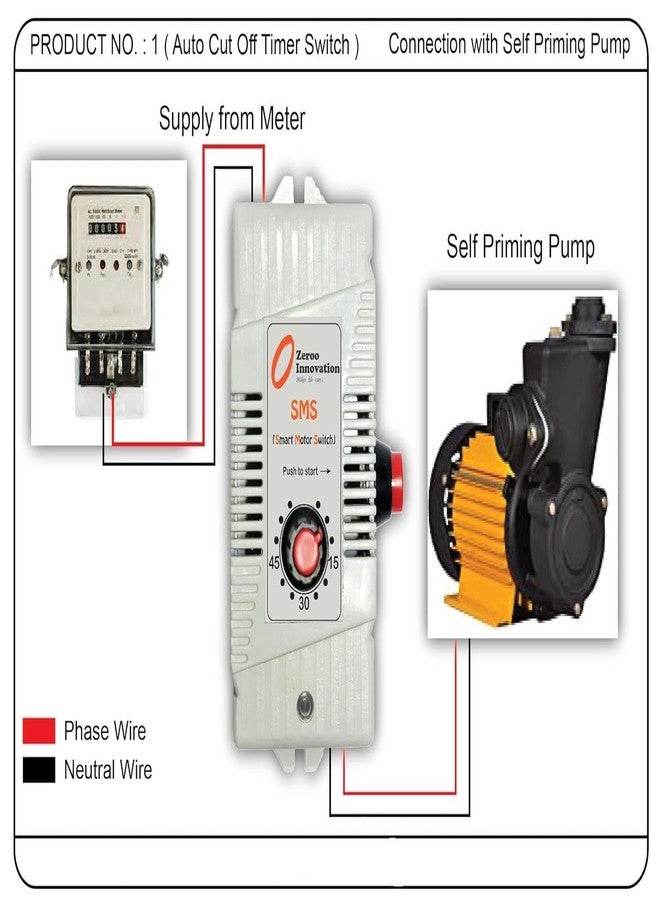 DP Life Care Auto Cut Off Switch for Water Tank Timer Switch Suitable Upto 1.5HP ||15AMP - Image 2