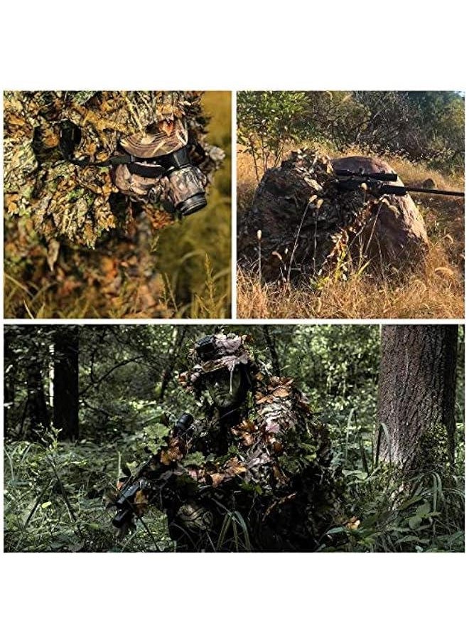 Generic - Ghillie Suit, 3D Leafy Ghillie Suit and Camo Suit, Ghillie Suit for Men， Camouflage Suits, Turkey Hunting, Lightweight Gear Hunting Clothes for Outdoor Woodland and . - Image 1