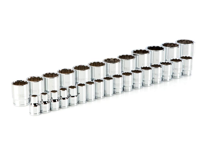 TEKTON 1/2 Inch Drive 12-Point Socket Set, 29-Piece (10-38 mm) | SHD92012 - Image 5