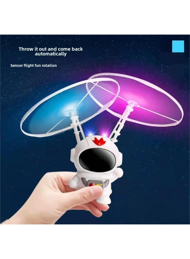 Induction Steel Wire Man Astronaut Aircraft Swing Suspension Toy Intelligent Induction Aircraft Toy Wholesale-Color:Crossover Machine - Image 4
