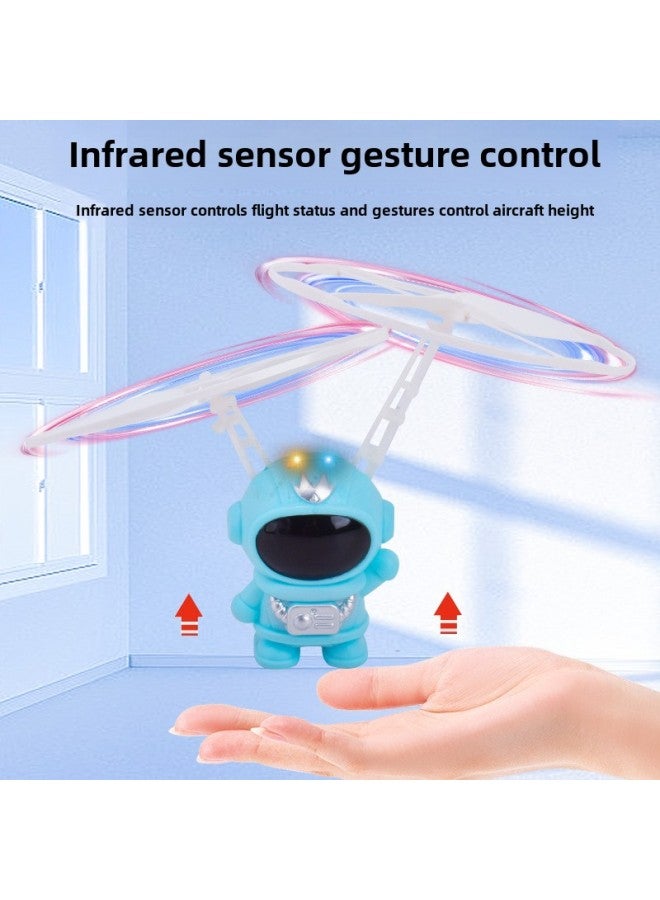 Induction Steel Wire Man Astronaut Aircraft Swing Suspension Toy Intelligent Induction Aircraft Toy Wholesale-Color:Crossover Machine - Image 3