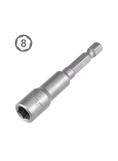 uptodateproducts uptodateproducts 5pcs Adjustable Wrenches Magnetic Hex Driver Bit 8mm 516 Nut Setter Adapter for Drill  - Image 4