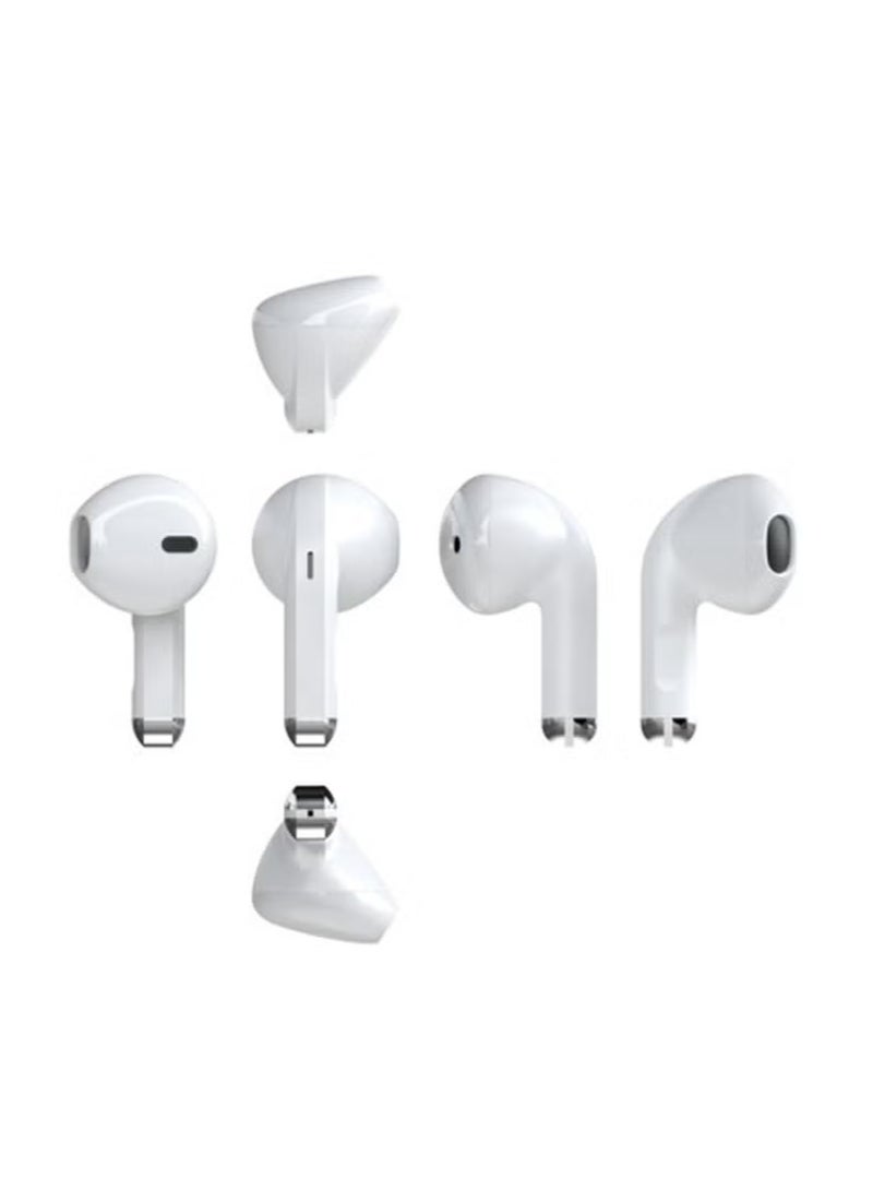 أوتيتو Oteeto OT204 Mini Buds Wireless Earbuds in White | Bluetooth Earbuds with Hi-Fi Stereo Sound & Deep Bass | Touch Controls | Long Battery Life | Secure Fit for Gym, Calls & Daily Use | Android & iOS Compatible | Compact Charging Case - Image 5