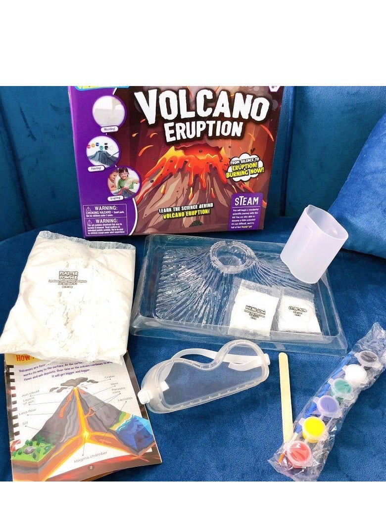 DIY Volcano Eruption Science Kit, STEM Educational Experiment Toy for Kids, Fun Learning Activity for Elementary Students  - Image 4