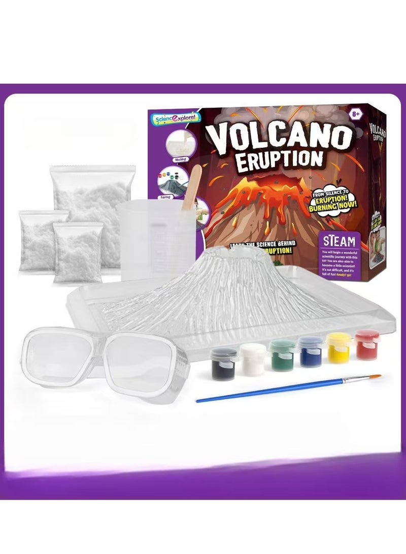DIY Volcano Eruption Science Kit, STEM Educational Experiment Toy for Kids, Fun Learning Activity for Elementary Students  - Image 5