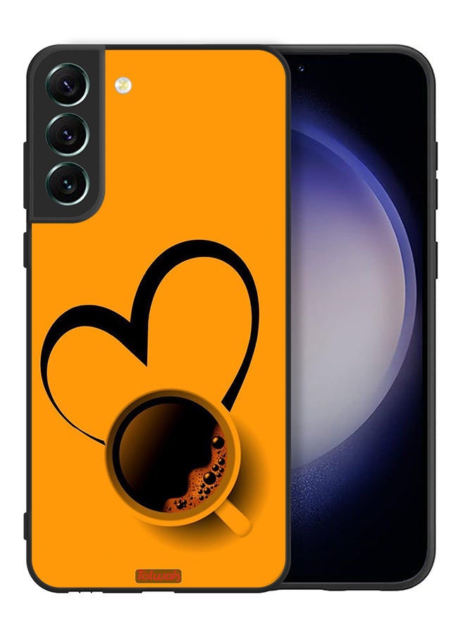 Tolwak Samsung Galaxy S21 FE 5G Protective Case Cover Coffee Cup Art - Image 2