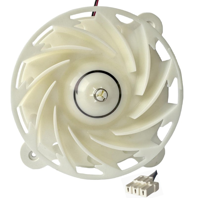 Upgraded DA3100342A Refrigerator Evaporator Fan Motor OEM for Samsung Refrigerator Replaces EAP125908994982090 ARES2130RA AP6803165 PS12590899 2Years Warranty
