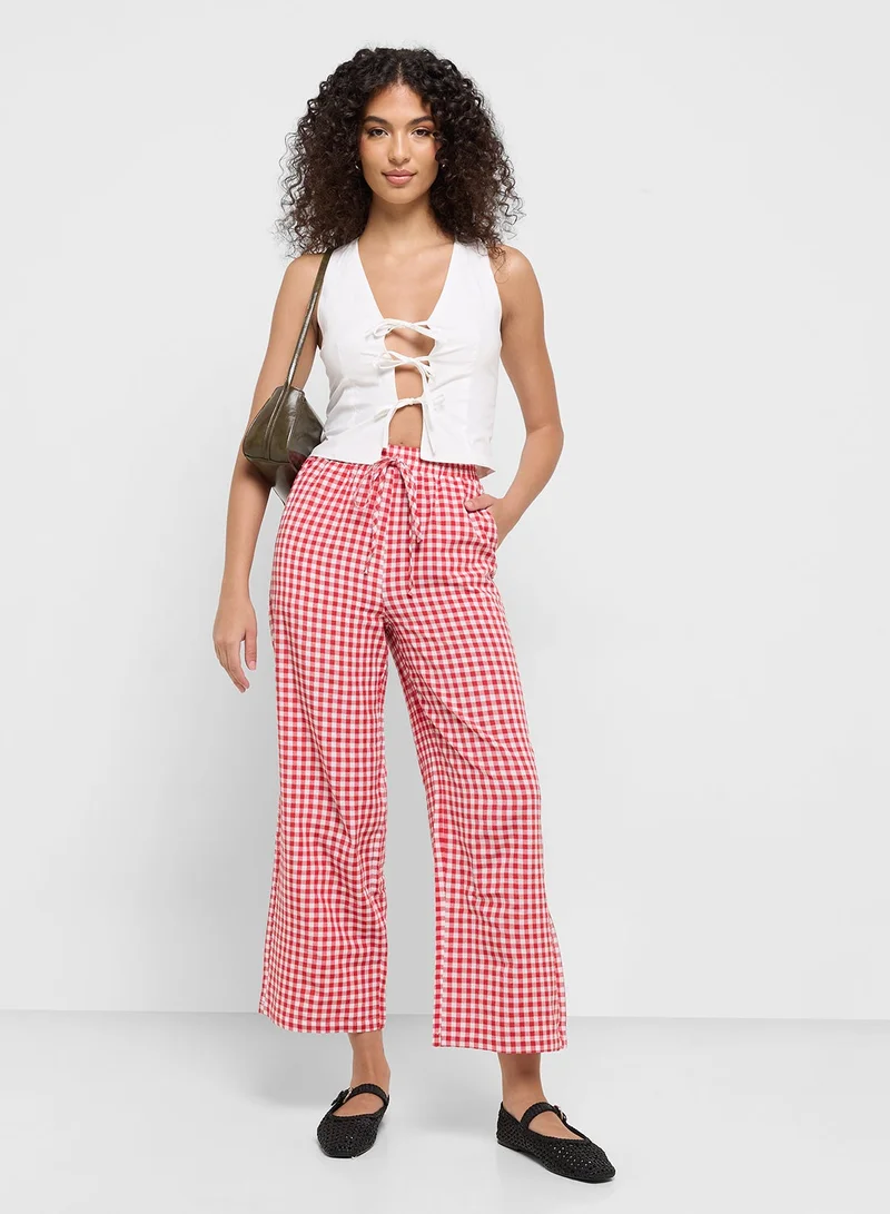 Ginger Tie Up Detail Vest