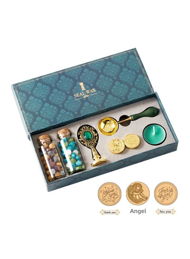 BLOT Fire Paint Seal Full Set Of Source Manufacturers Envelope Sealing Wax Creative Star Fire Paint Wax Grain Set - Image 1