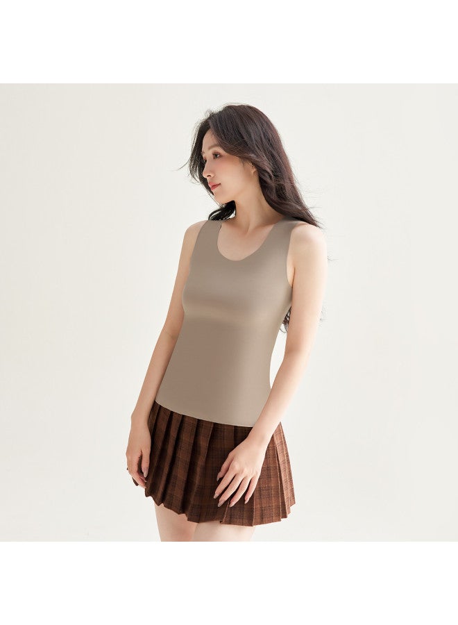 Red Bean Seamless Ladies Tank Top, Summer Breathable Sports Vest Silky Camisole, Sleeveless Women'S Top - Image 5