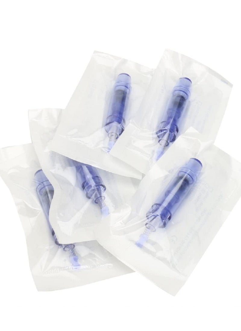 7Pcs Replaceable Round Nano Cartridges for Derma Pen Dr.pen A1-C/A1-W