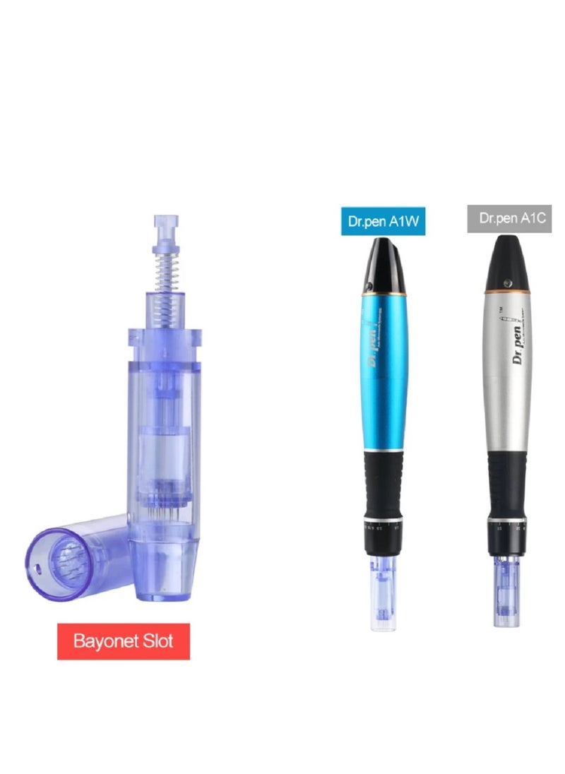 7Pcs Replaceable Round Nano Cartridges for Derma Pen Dr.pen A1-C/A1-W