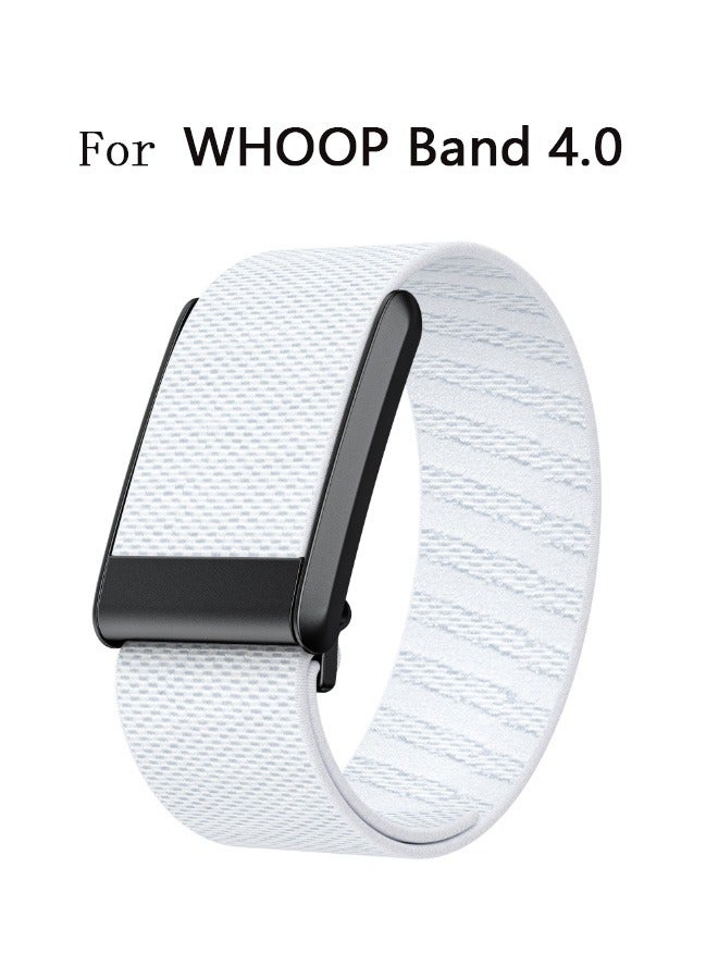 Beauenty Wristband strap for WHOOP Band 4.0, Stretchy Nylon Bands Enhanced Performance Comfort and Durability Easy to Use and Adjustable Compatible with the Whoop Replacement Wrist Bands - Image 1