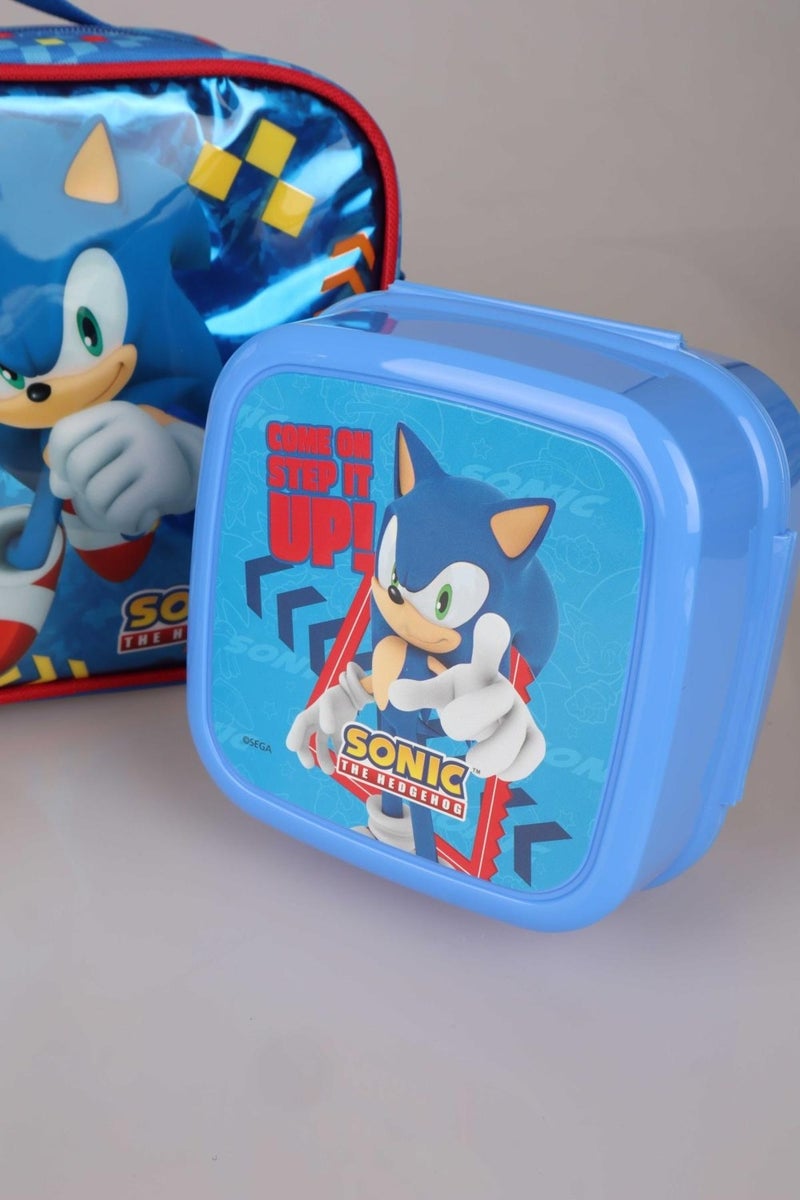 SONIC New Season Licensed Special Collection Lunch Box, Lunch Bowl and 500 ml Water Bottle Dinner Set - Image 3