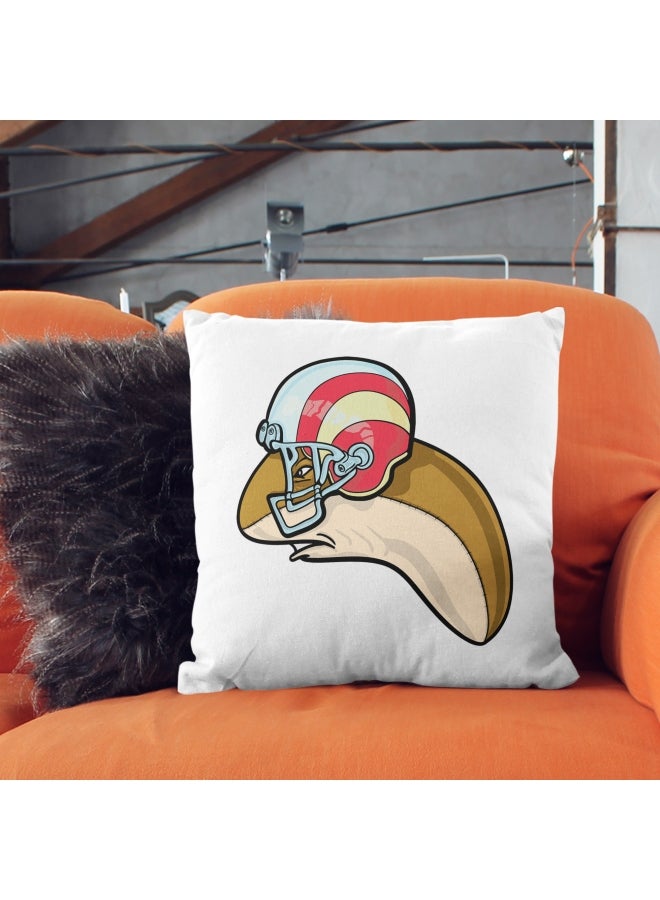 American Football Helmet Decorative Pillow Multicolour - Image 2