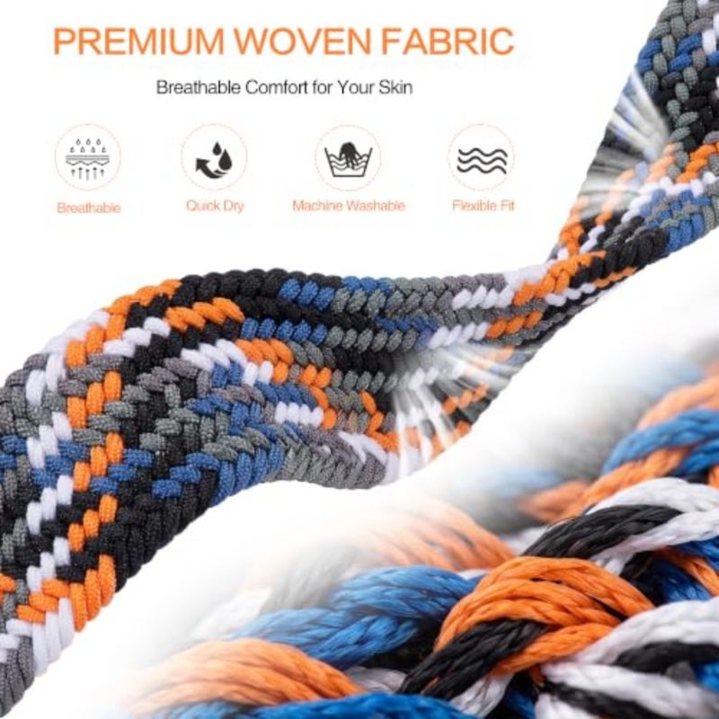 Nylon Strap Compatible with Redmi Watch 6/5/4, Compatible with XiaoMi Band 10 Pro/9 Pro/8 Pro for Men Women - Image 2