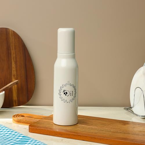 anantam homes Stainless Steel Oil Dispenser 750 ML Bottle Leakproof | Oil Nozzle Dropper | Cooking Oil Bottle For Home, Kitchen, Cooking, Café, Restaurant(BEIGE) - Image 3
