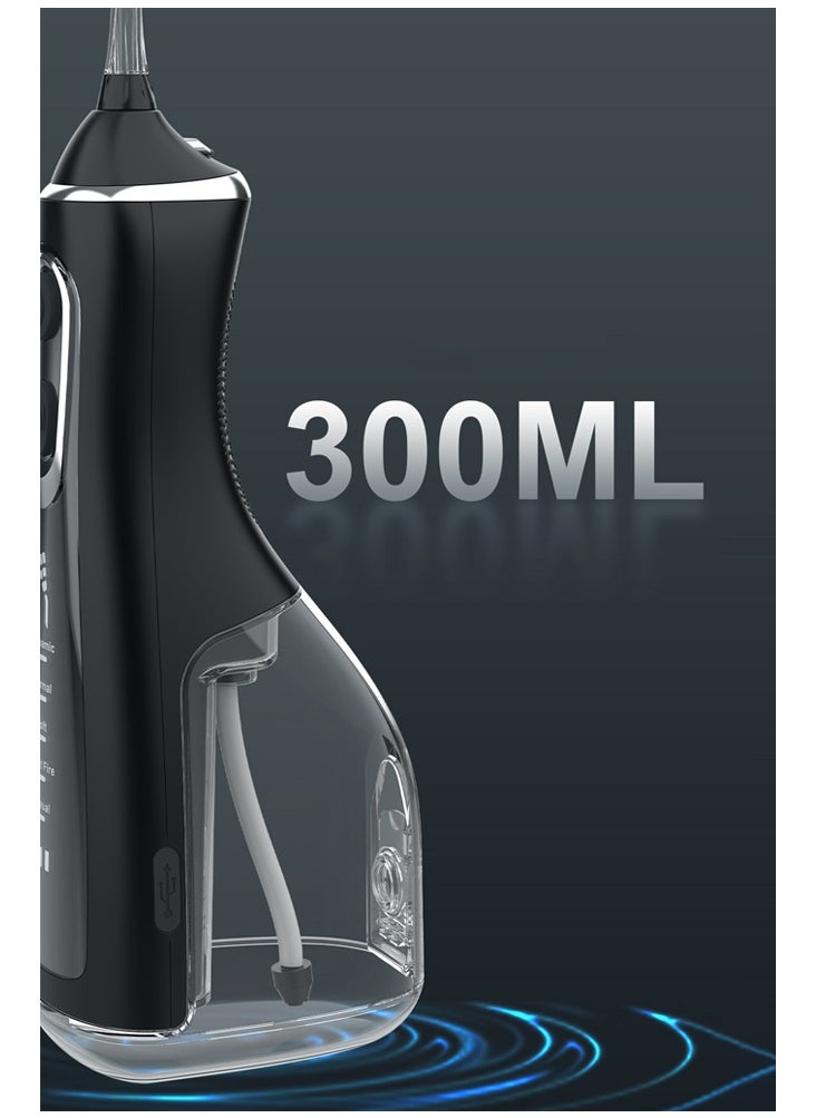 NKX - USB Rechargeable Ultimate Handheld Tooth Beautifier & Calculus Removal Water Flosser with 4 Nozzles - Image 1
