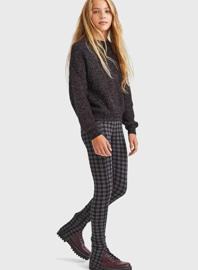 H&M Kids Checks Leggings