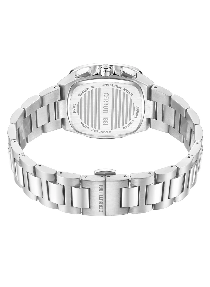 CERRUTI 1881 Casale 42mm Men's Analog Watch with Stainless Steel Bracelet