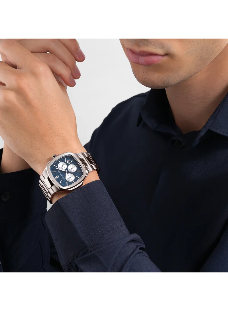 CERRUTI 1881 Casale 42mm Men's Analog Watch with Stainless Steel Bracelet