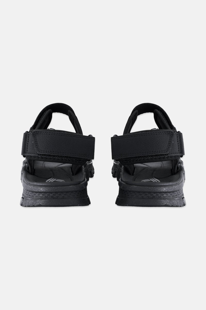 RBX Men Velcro Closure Outdoor Sandals, Black  - Image 2