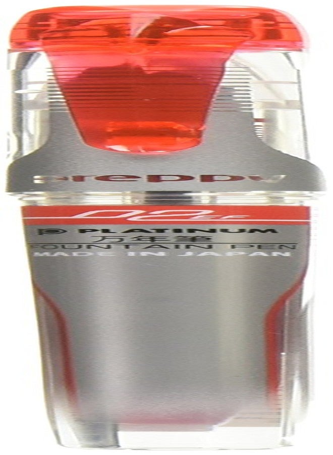 بلاتينيوم قلم حبر بلاتينيوم، تصميم أنيق، سن رفيع للغاية، أحمر (PPQ-300-#11) - Image 1