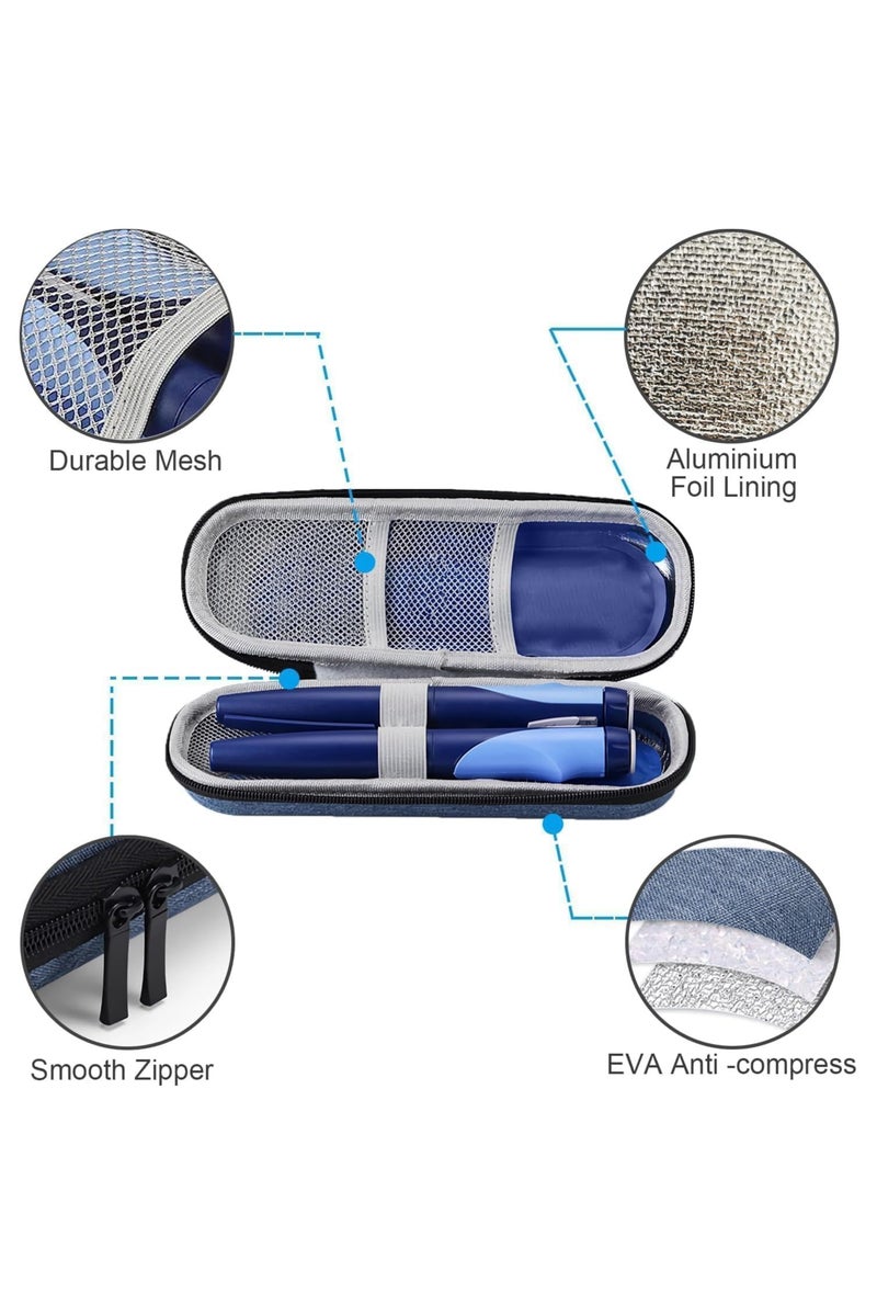 Insulin Pen Cooler Travel Case Insulin Pen Portable Medical Cooler Bag Insulin Cooler Case for Diabetes and Other Diabetic Supplies for Daily Life Trip  - Image 3