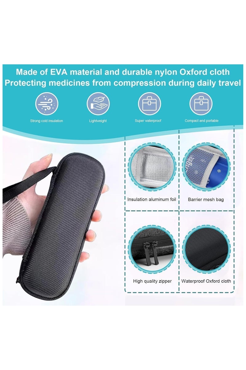 Insulin Pen Cooler Travel Case Insulin Pen Portable Medical Cooler Bag Insulin Cooler Case for Diabetes and Other Diabetic Supplies for Daily Life Trip  - Image 2
