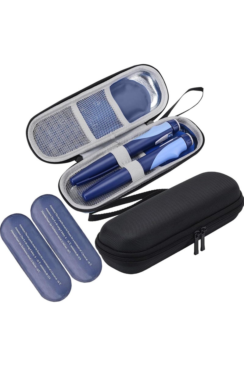 Insulin Pen Cooler Travel Case Insulin Pen Portable Medical Cooler Bag Insulin Cooler Case for Diabetes and Other Diabetic Supplies for Daily Life Trip  - Image 1