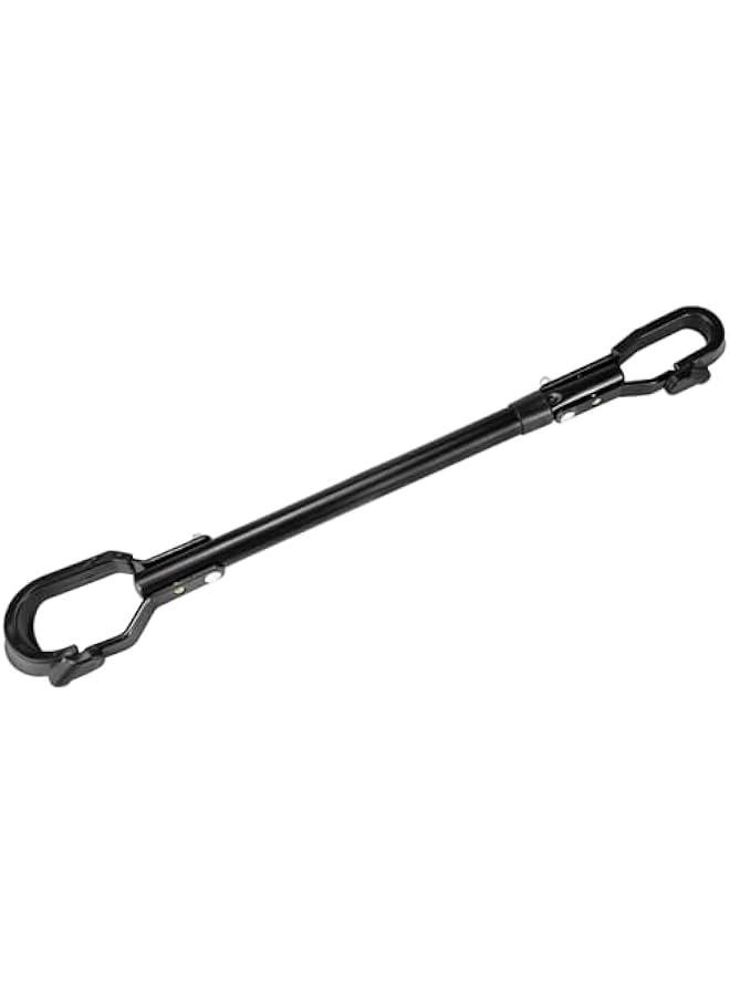 Arabest Bike Crossbar for Hanging Style Trunk or Hitch Racks, Black, One Size, Versatile Top Tube Adapter for Non, Traditional Bike Frames  - Image 1
