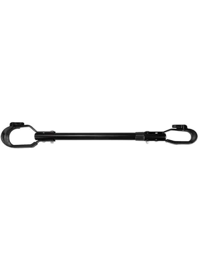 Arabest Bike Crossbar for Hanging Style Trunk or Hitch Racks, Black, One Size, Versatile Top Tube Adapter for Non, Traditional Bike Frames  - Image 2