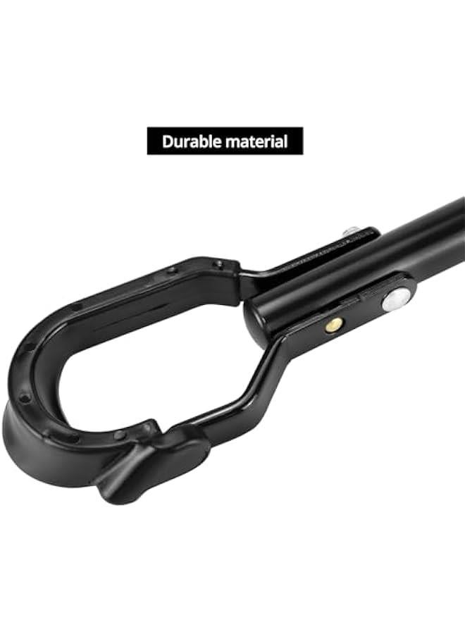 Arabest Bike Crossbar for Hanging Style Trunk or Hitch Racks, Black, One Size, Versatile Top Tube Adapter for Non, Traditional Bike Frames  - Image 5