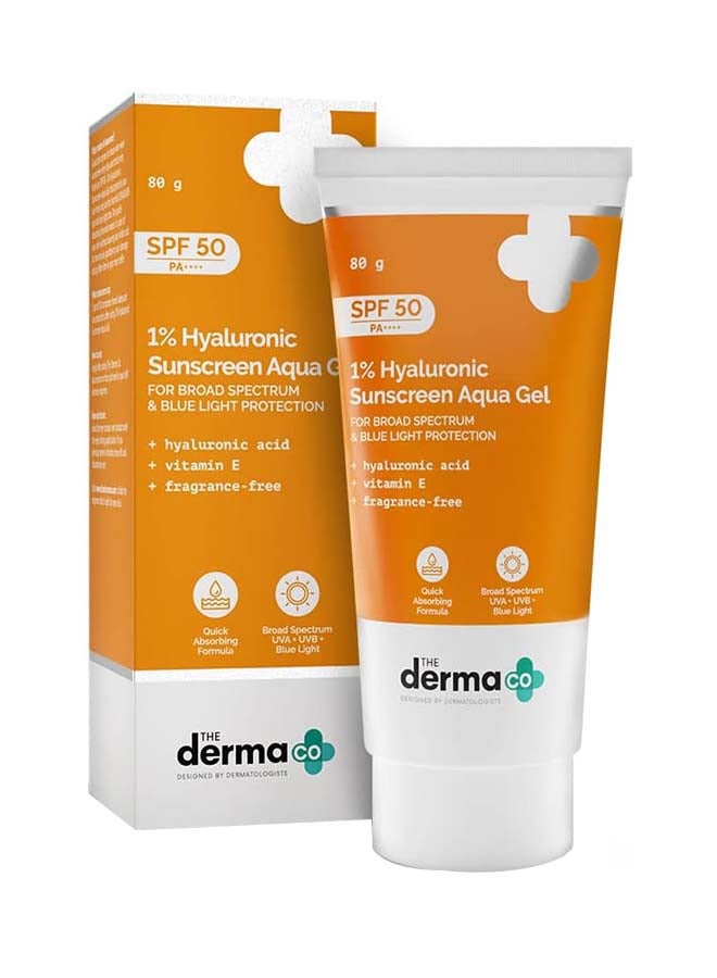 ذا ديرما كو 1% جل مائي للحماية من الشمس بالهيالورونيك 50 جم - Image 1