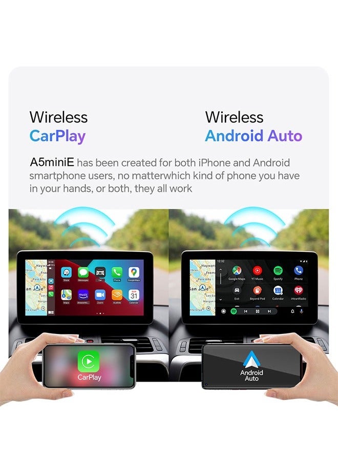 Generic - 2024 New For Wireless CarPlay Android Car Adapter Plug and Play Smart Mini Box WiFi Quick Connect Bluetooth - Image 1