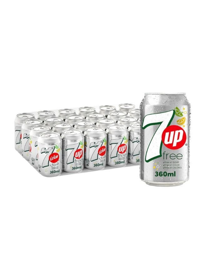 سفن أب علب مشروبات غازية لايت 24x360مل