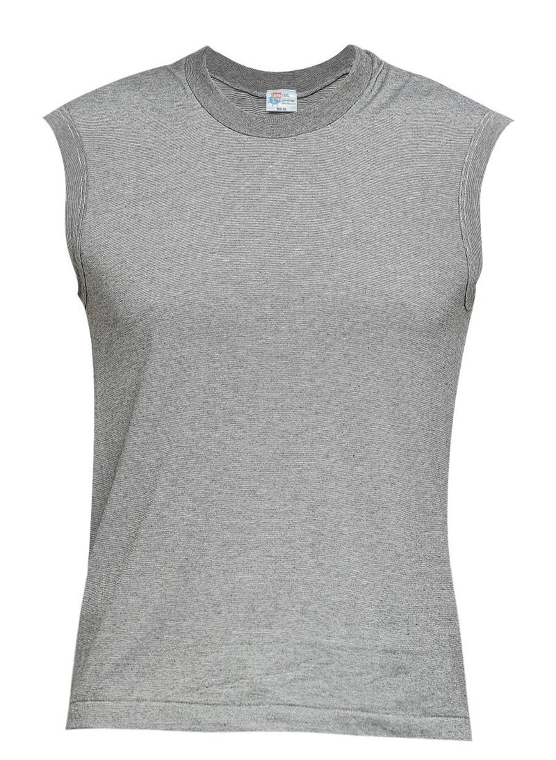 BYC Aerocool Sleeveless T-Shirt Grey - Image 5
