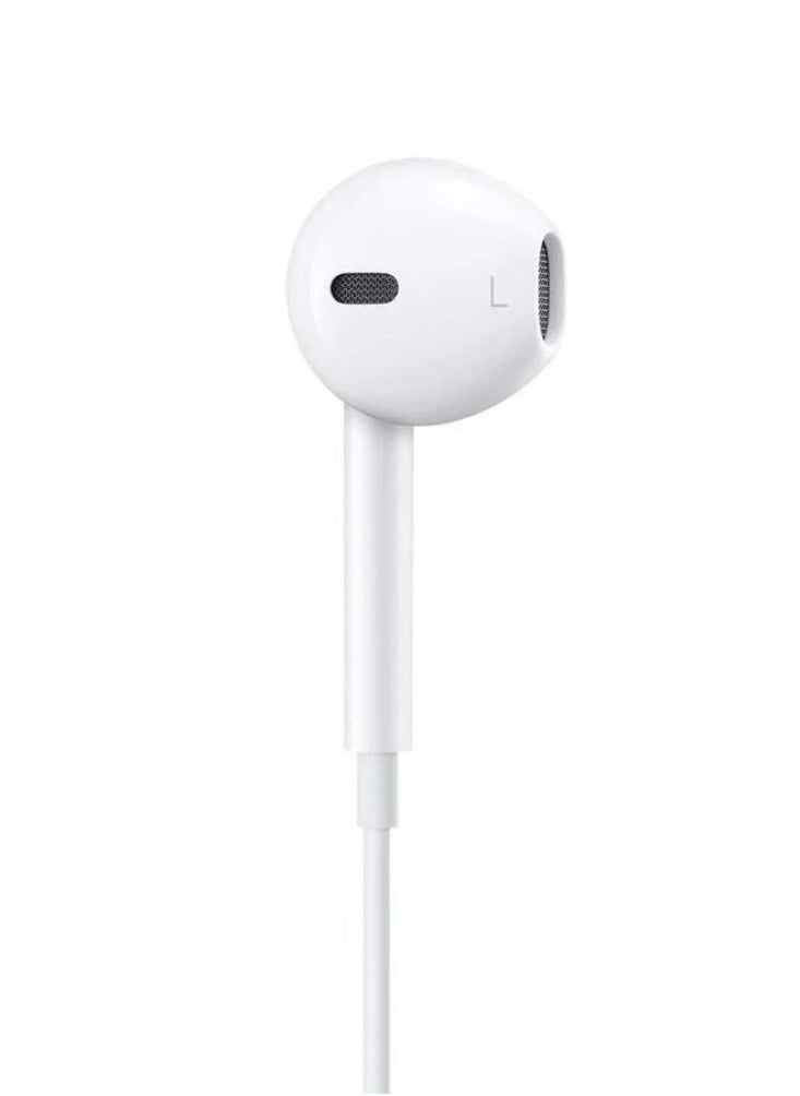 Generic - Wired In-Ear Earphones for Apple iPhone White - Image 1