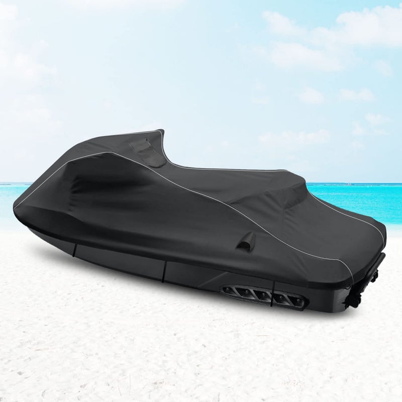 Jet Ski Cover for Yamaha GP1800 GP1900 GP HOGP SVHO OEM 20212025 Watercraft UV Protection 600D Oxford PU Waterproof Waverunner Cover with Waterproof Zipper Jetski Waverunner Covers