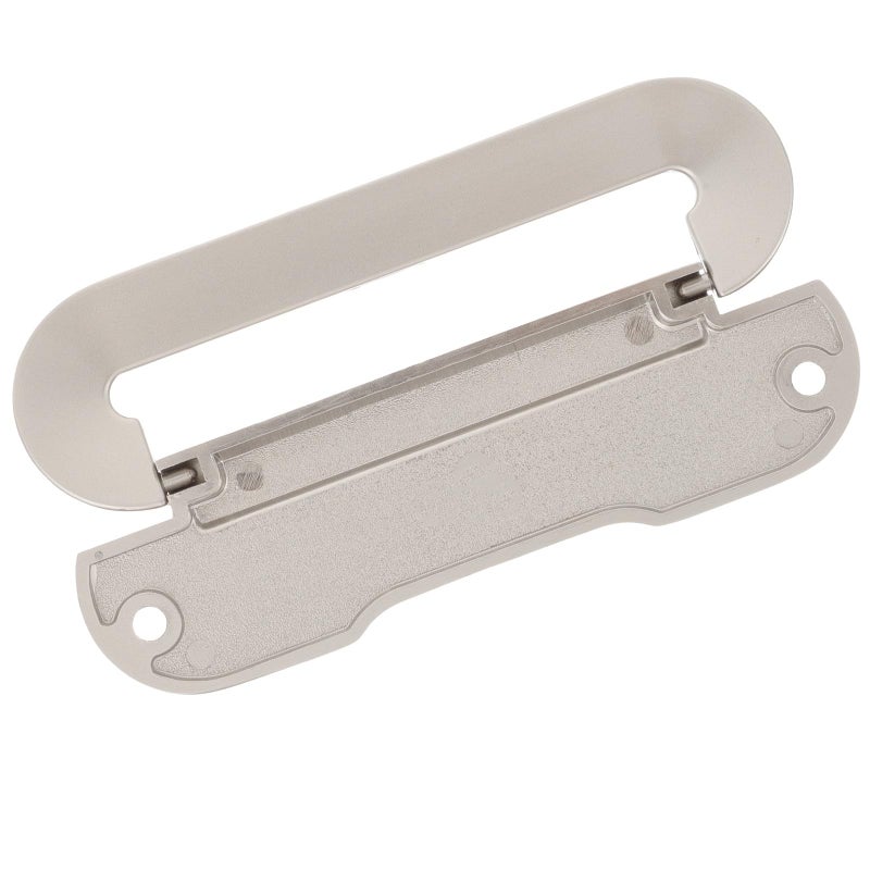 Ultra Thin Invisible Zinc Alloy Cabinet Handle Brushed Nickel Hidden Drawer Pull - Image 2