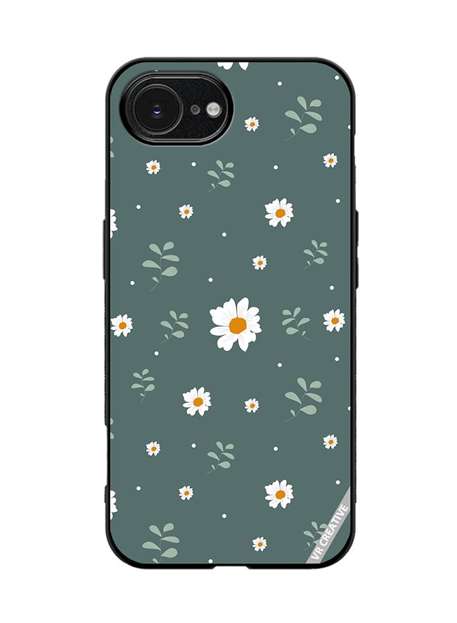 VR CREATIVE Protective Case Cover For Apple iPhone 16e Flower Design Multicolour