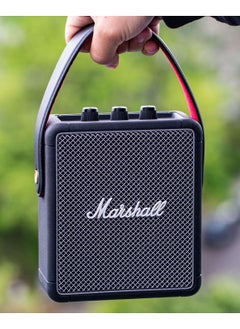 Marshall Marshall Stockwell II Portable Bluetooth Speaker, Black and Brass  - Image 3