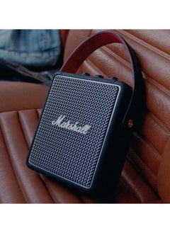 Marshall Marshall Stockwell II Portable Bluetooth Speaker, Black and Brass  - Image 4