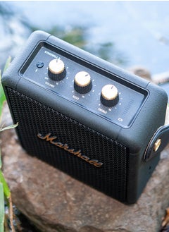 Marshall Marshall Stockwell II Portable Bluetooth Speaker, Black and Brass  - Image 5