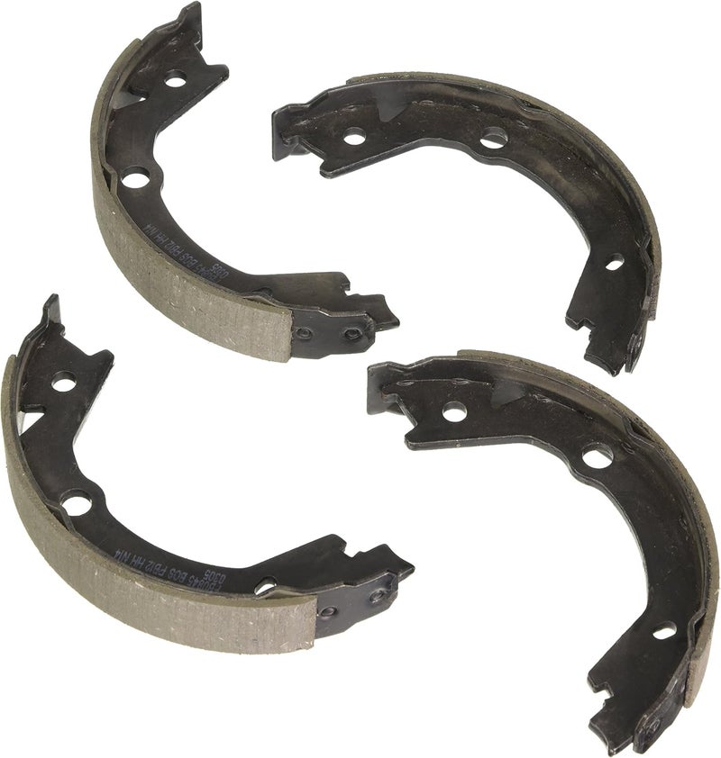 Bosch BS845 Blue Drum Parking Brake Shoe Set for Hyundai and Kia - Rear - Image 1