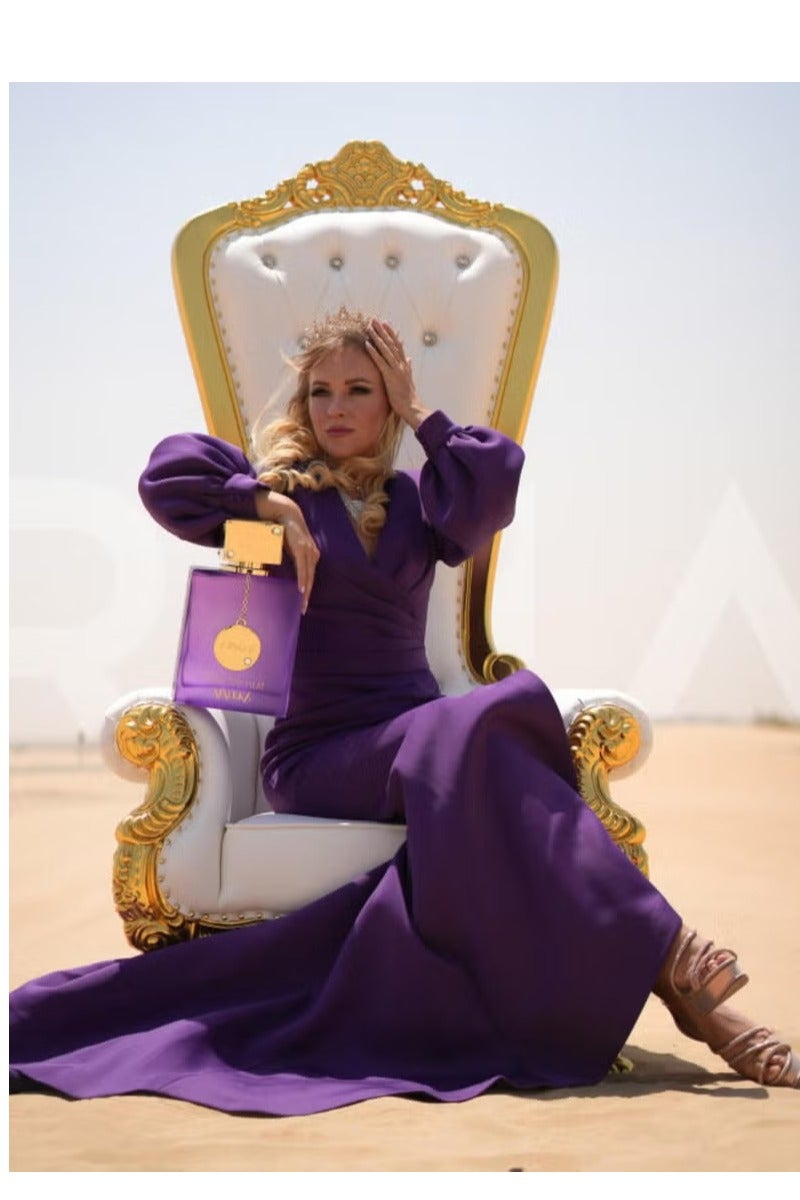 أرماف كلوب دي نوي ماليكا أو دو برفيوم 105 مل، بنفسجي، عطر للنساء، عطر طويل الأمد - Image 4