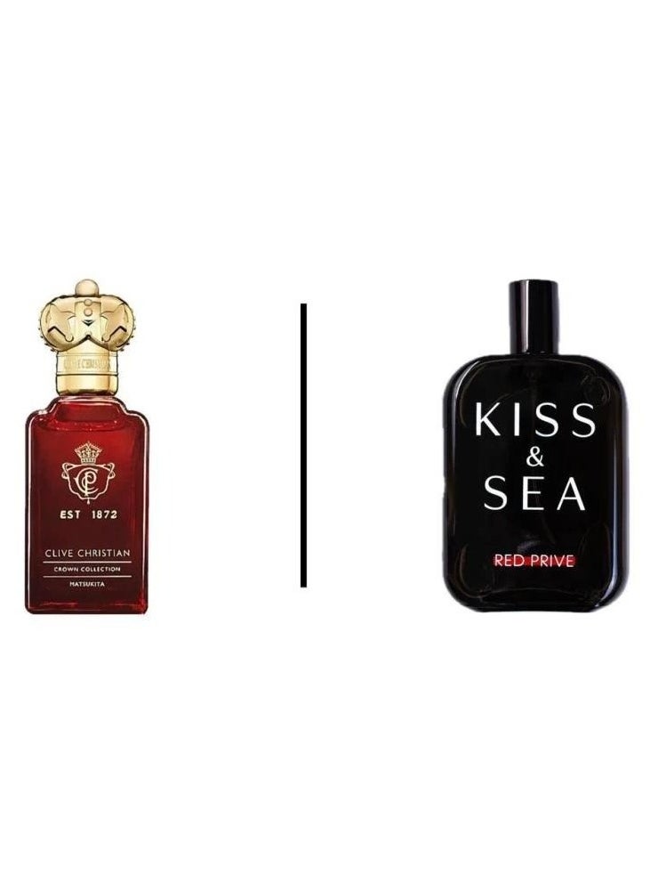 SAMAM PERFUMES Samam Kiss & Sea Red Prive Eau de Parfum 100ml  - Image 3
