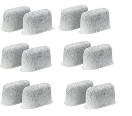 Blendin 12 Pack Charcoal Water Filters Compatible with Cuisinart CHW12 Coffee Maker Plus