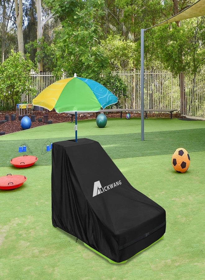 Alickwang Kids Water Table Cover for Step 2 Waterpark Wonders Two-Tier Kids Water Table,Outdoor Heavy Duty 600D Waterproof Water Table Cover - Image 4