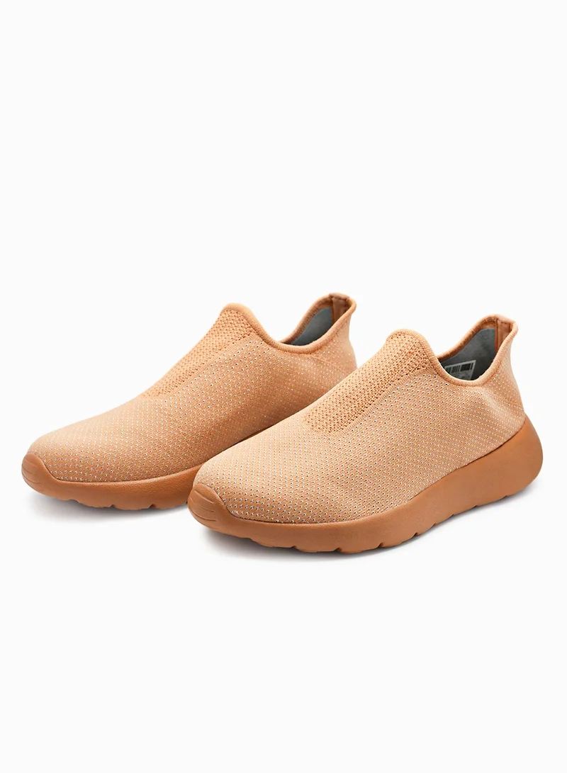 Duozoulu Orange One Step Fashion Walking Sneaker for Women | Best Price UAE